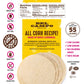Del Campo Soft Corn Tortillas - 6 Inch Round 1Lb. Bag. 100% Delicious, Gluten Free and All-Authentic Mexican Food. Many Serving