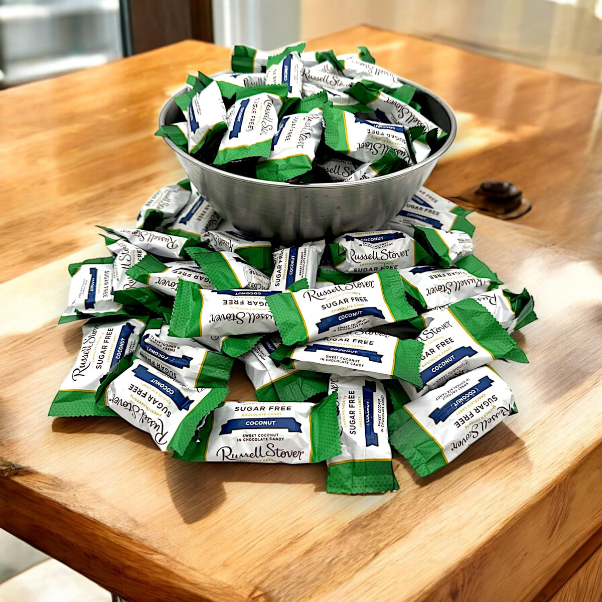 Sugar Free Chocolate Coconut Delight-1 Lb Deliciously Crafted For A Guilt-Free Indulgence Made With Stevia Extract-Perfect For H