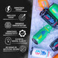 Gorilla Mind Energy Drink | Unmatched Energy  Amplified Focus | N-Acetyl-L-Tyrosine  Alpha-GPC  200mg Caffeine  Uridine  Saffron | 0 Sugar Or Artificial Colors | 16oz  12-Pack (Citrus Rain)