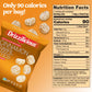Drizzilicious Mini Rice Cakes Cinnamon Swirl - Rice Crisps, Healthy Snack For Mature-Themeds And Kids, Flavored Rice Cakes, Vegan, Gluten Free, Allergen Free, Only 90 Calories Per Bag - 0.74 Oz (Pack Of 20)