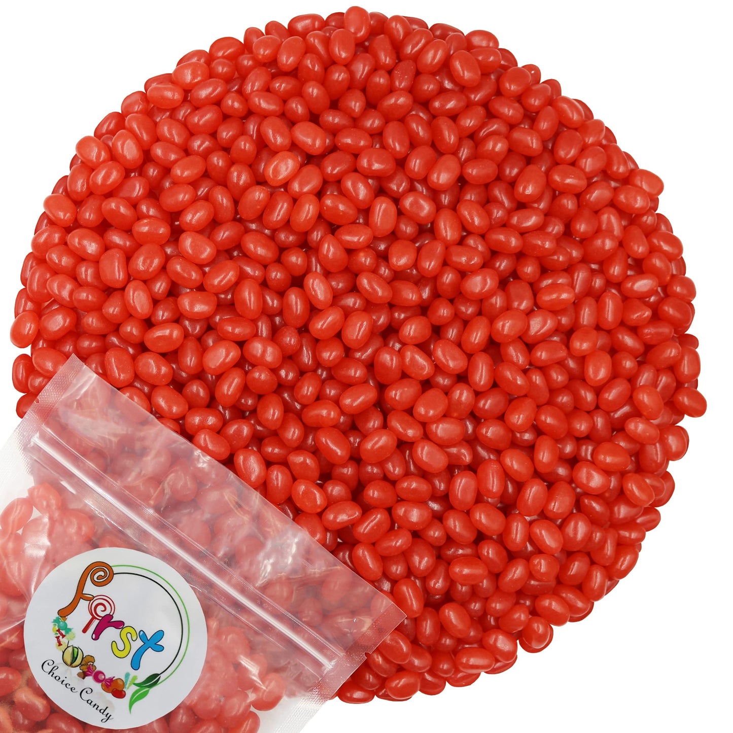 FirstChoiceCandy Variety Flavors Jelly Beans (Raspberry, 1 Pound)