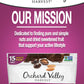 Orchard Valley Harvest Dark Chocolate Almonds, Gluten Free, Non-GMO, 1 Ounce Bags, Pack of 15, No Artificial Ingredients