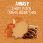 Annas Thins - Caramel Pepparkakor - 5.25 Ounce (Pack of 12) non GMO + Vegan