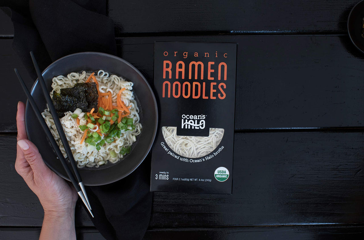 Ocean'S Halo, 5 Pack Organic Ramen Noodles, Vegan, Usda Organic
