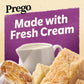 Prego Alfredo Sauce with Roasted Garlic and Parmesan Cheese, 22 Oz Jar