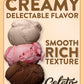 Junket Gelato Mix: Stracciatella (Vanilla Chocolate), Dark Chocolate, and Strawberry Cheesecake, Homemade Gelato Ice Cream Mix f