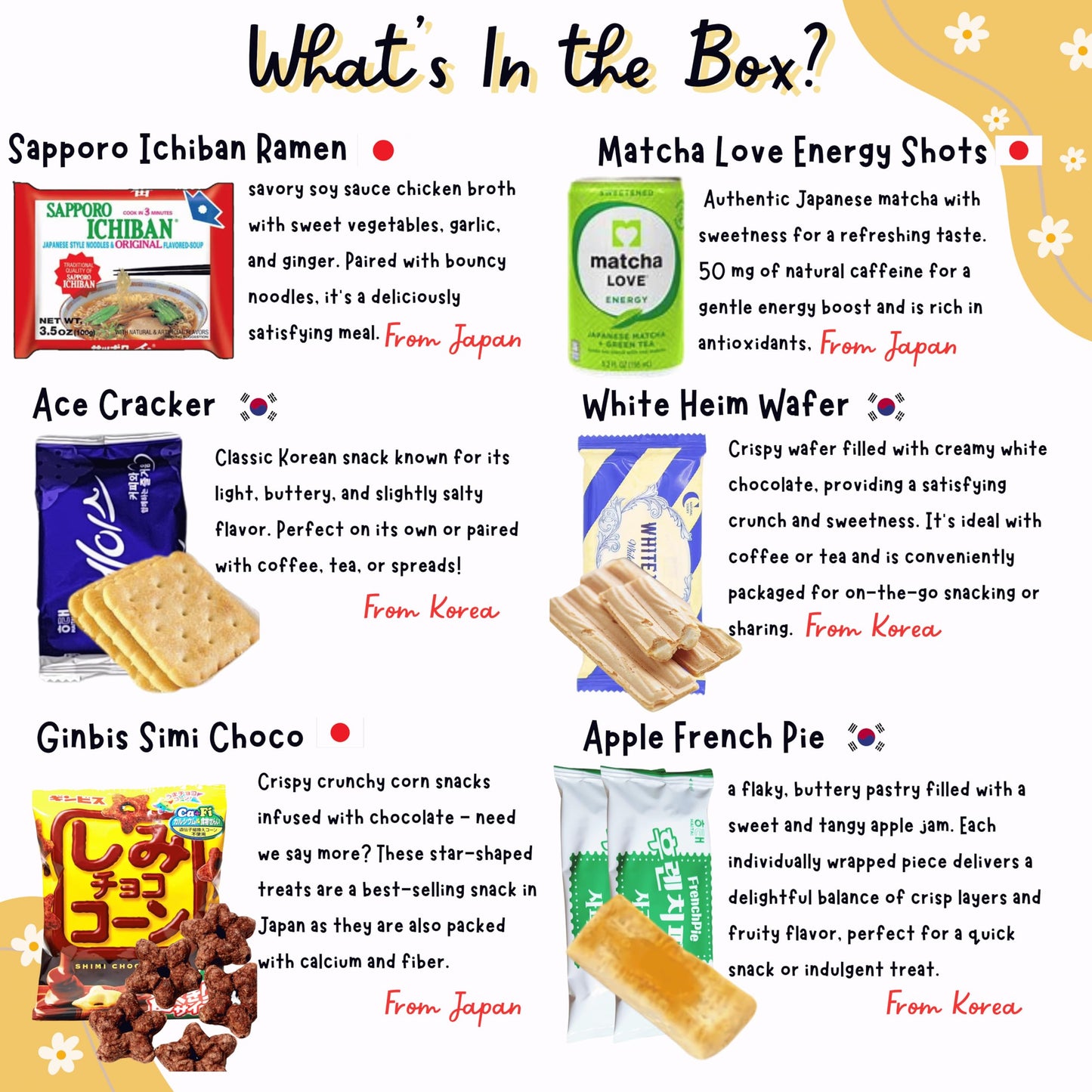 Dotori Snack Box Korean Snacks Japanese Snack Box (40 Counts) Asian Candy Sweet Savory Exotic Snacks Mystery Box, Care Package Bundle - Gift For Friends, Family, Loved Ones, Coworkers, Colleagues
