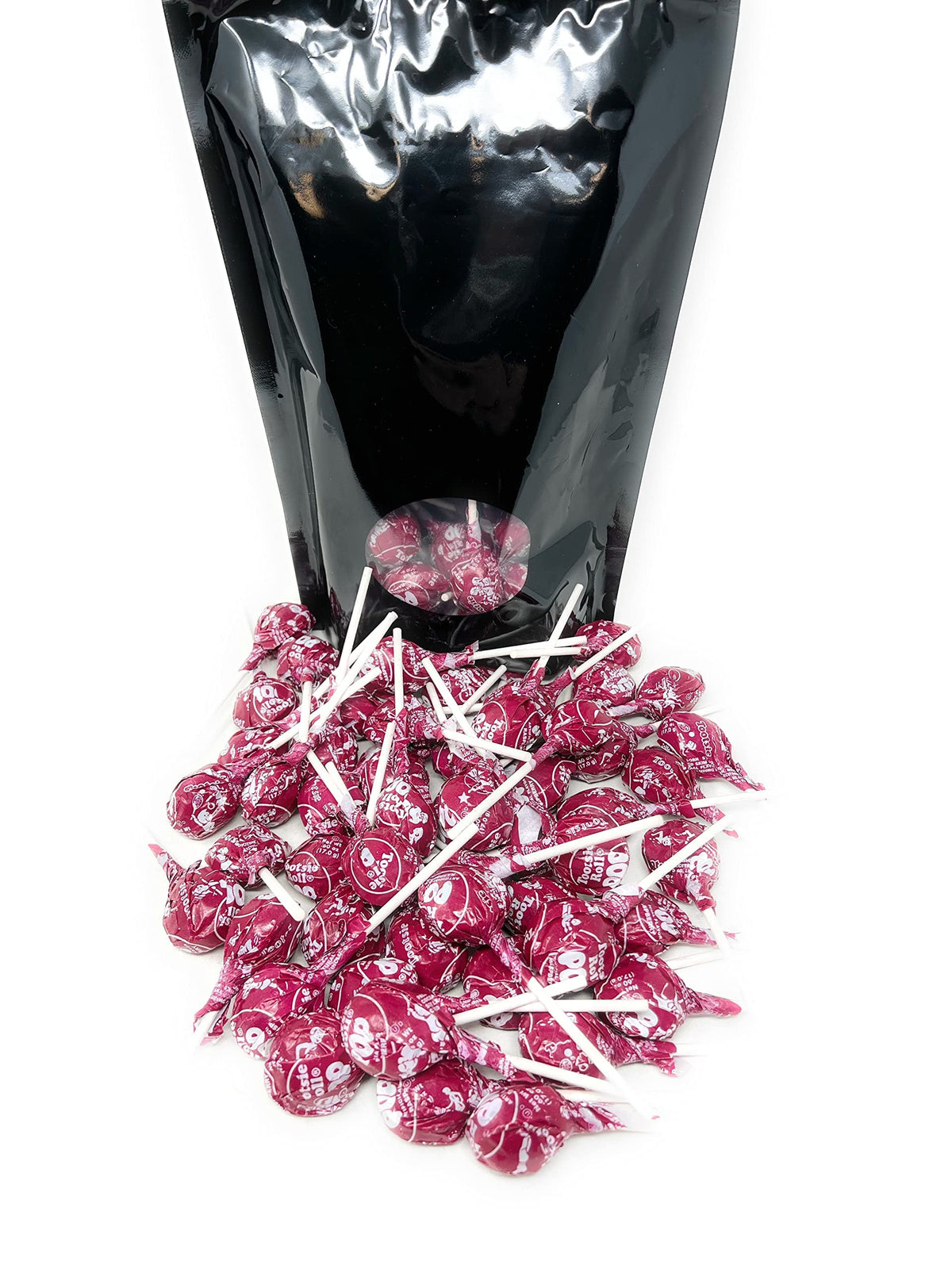 Halloween Red Raspberry Tootsie Pops Bulk Candy 50+ Count Lollipops Suckers Variety Value Pack Aprox. 2.25 lbs (36 Oz)