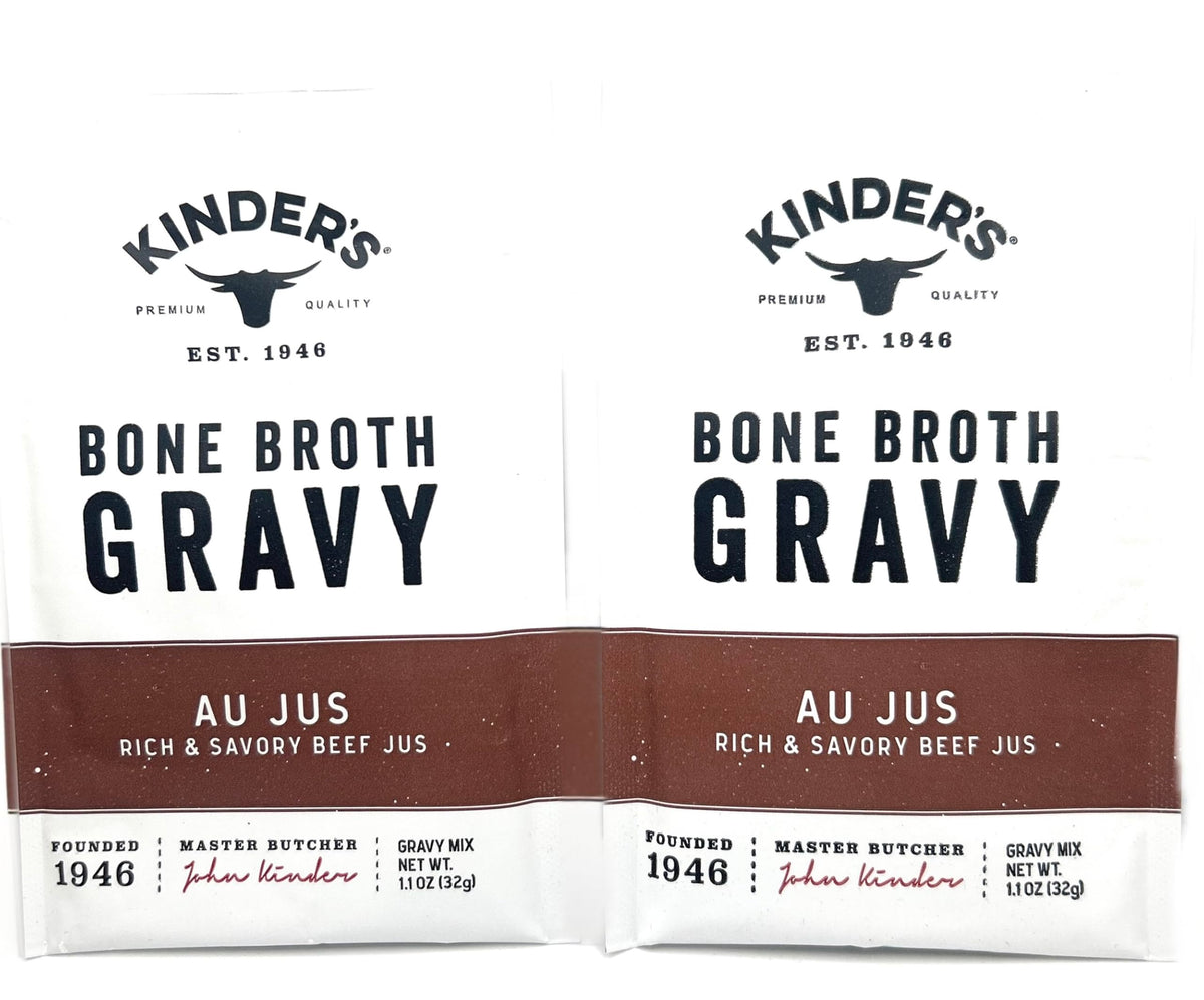 Kinders Seasoning Mixes 1oz - 2 packets (Bone Broth Gravy Au Jus)