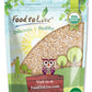 Food to Live Gluten Free Organic Oat Bran, 3 Pounds - A Nutritional Powerhouse High Fiber Hot Cereal, Milled from High Protein O