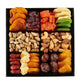 Mothers Day Dried Fruit & Nuts Basket Platter, Gourmet Food Bouquet Care Package, Healthy Kosher Snack Box - Her (12 Variety) (3