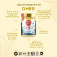 4th & Heart Ghee, Grass-Fed Clarified Butter, Keto, Non-GMO, Lactose & Casein Free, 9 oz, Model 01-00230