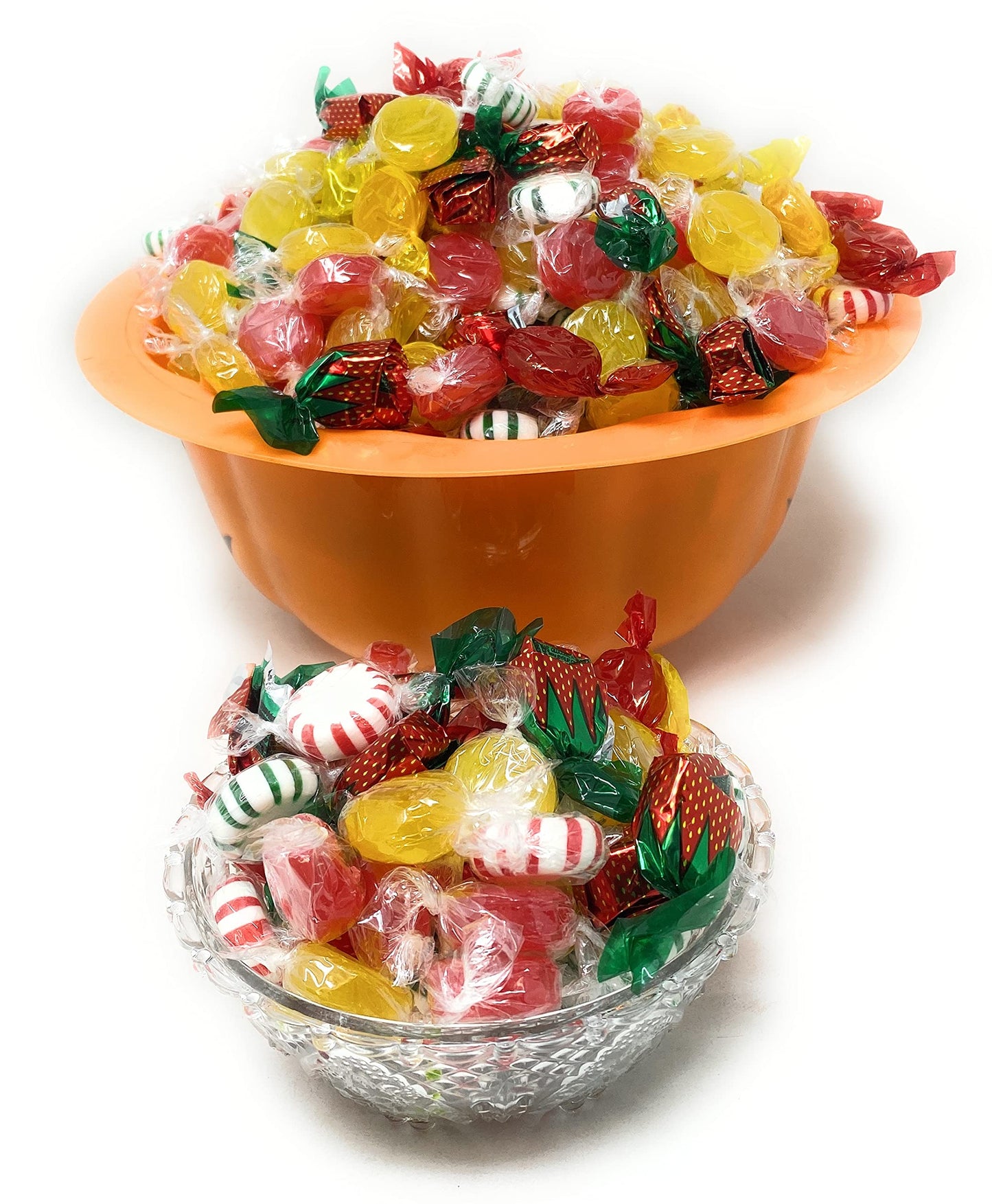 American Favorites Sweets Party Mix Individually Wrapped Hard Candies Bulk Assortment 7 Flavor Variety Pack 6 Lb 450+Pcs (96 Oz)