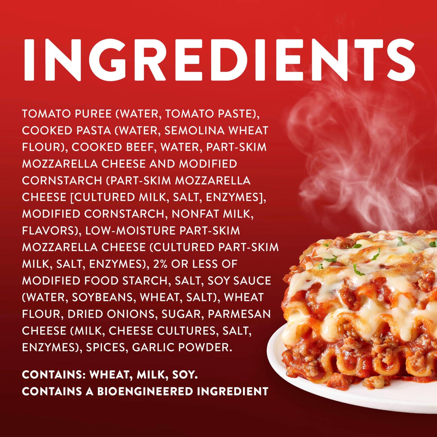 Stouffers Classic Lasagna with Meat and Sauce, Family Size, Easy Frozen Dinners, Family Lasagna, Meat Lasagna, Oven Ready Lasagn