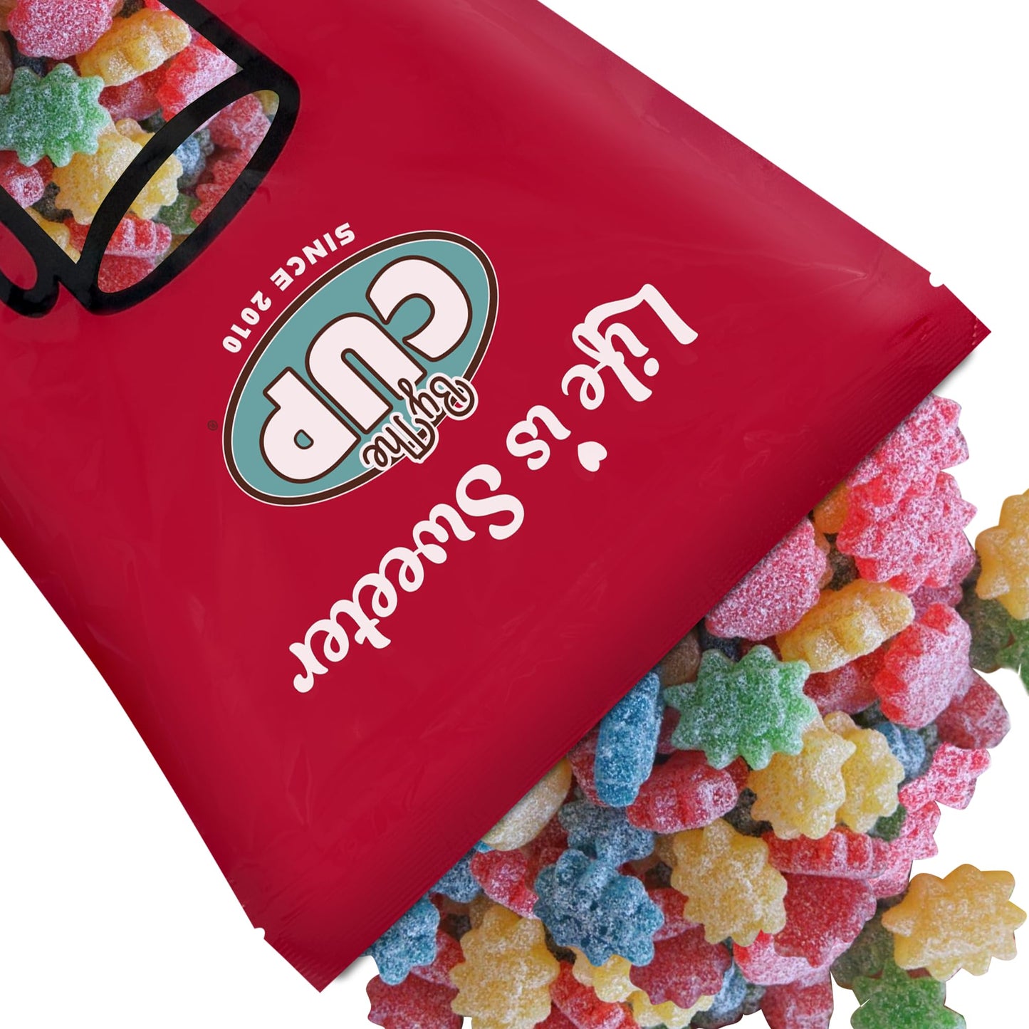By The Cup Sour Quattro Bursts, 2 lb Bulk Bag