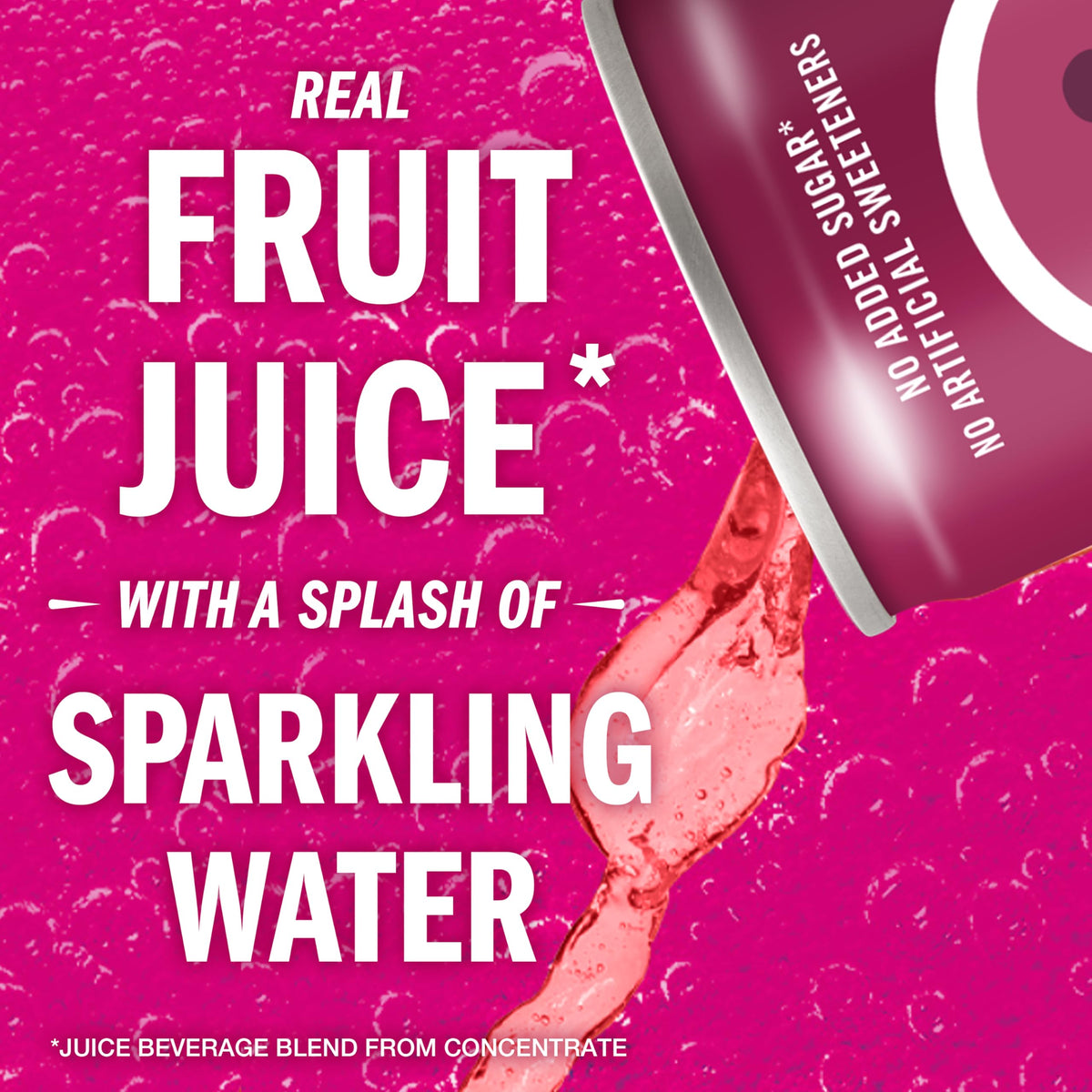 IZZE Blackberry Juice, No Sugar Added, 8.4 oz., 24/Carton