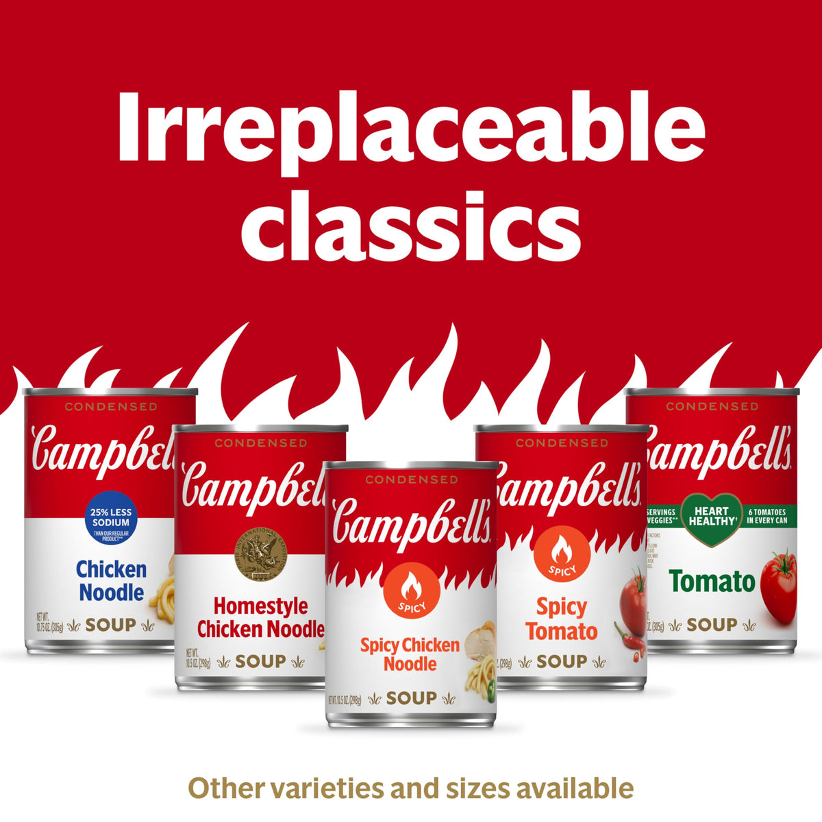 Campbell's Condensed Spicy Chicken Noodle Soup - 10.5 oz Can (Pack of 1)