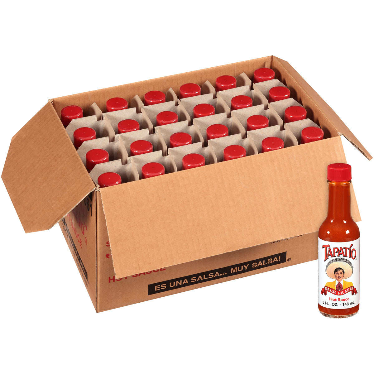 Tapatio Hot Sauce, Salsa Picante, 5 Oz (Pack Of 24)
