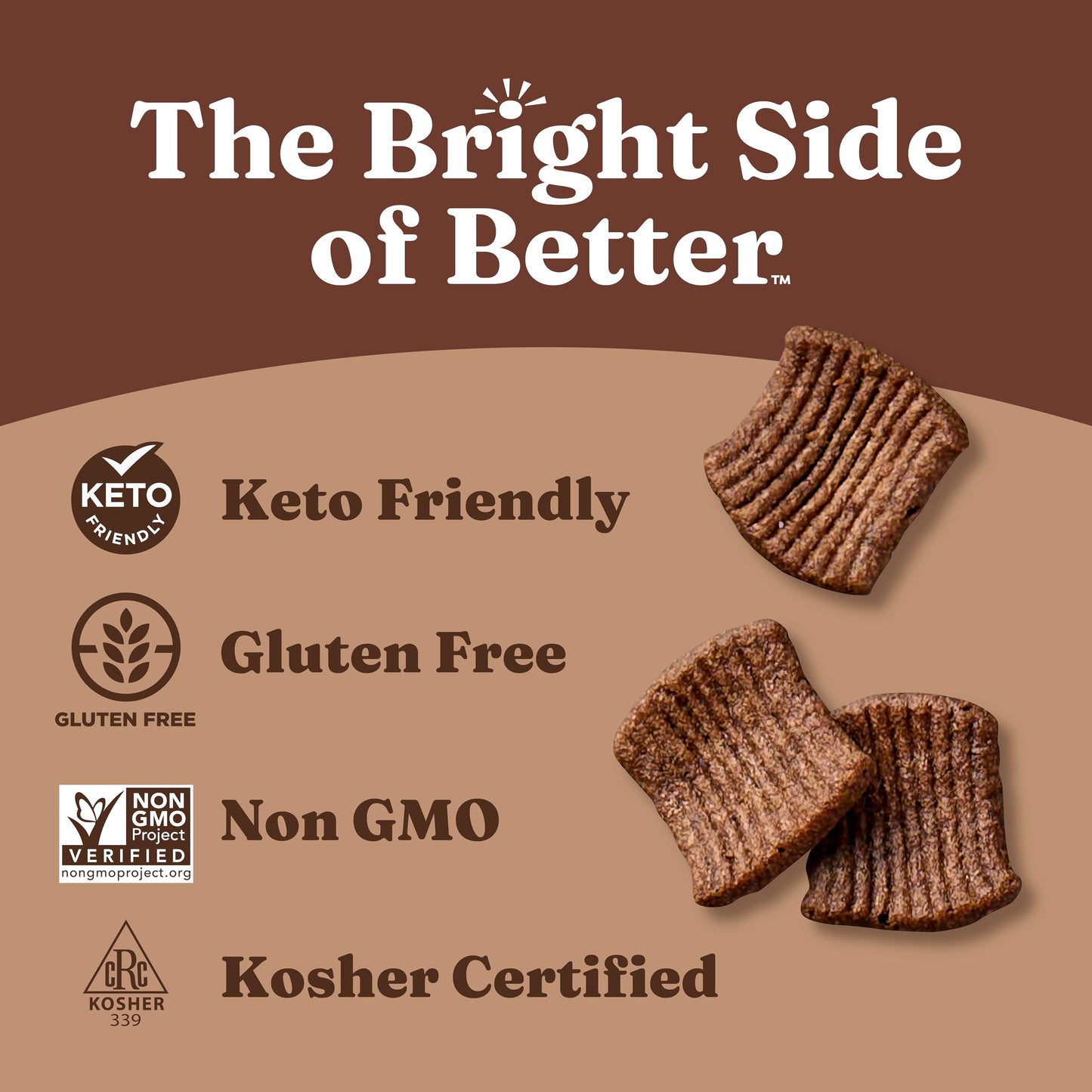 Catalina Crunch Protein Cereal | Sugar Free Breakfast Cereal with 11g of Protein | Gluten Free, Keto Friendly | Dark Chocolate -