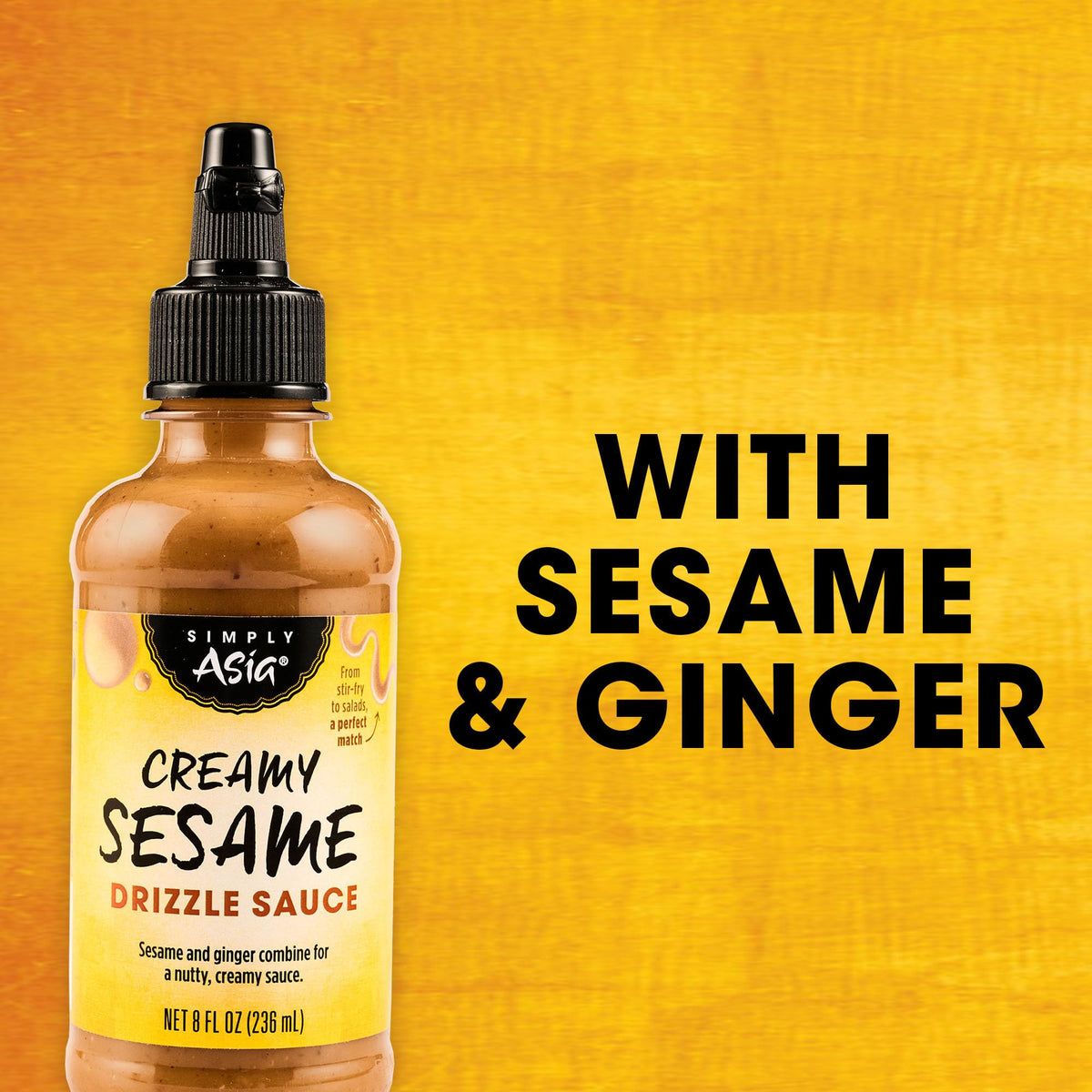 Simply Asia Creamy Sesame Drizzle Sauce, 8 fl oz