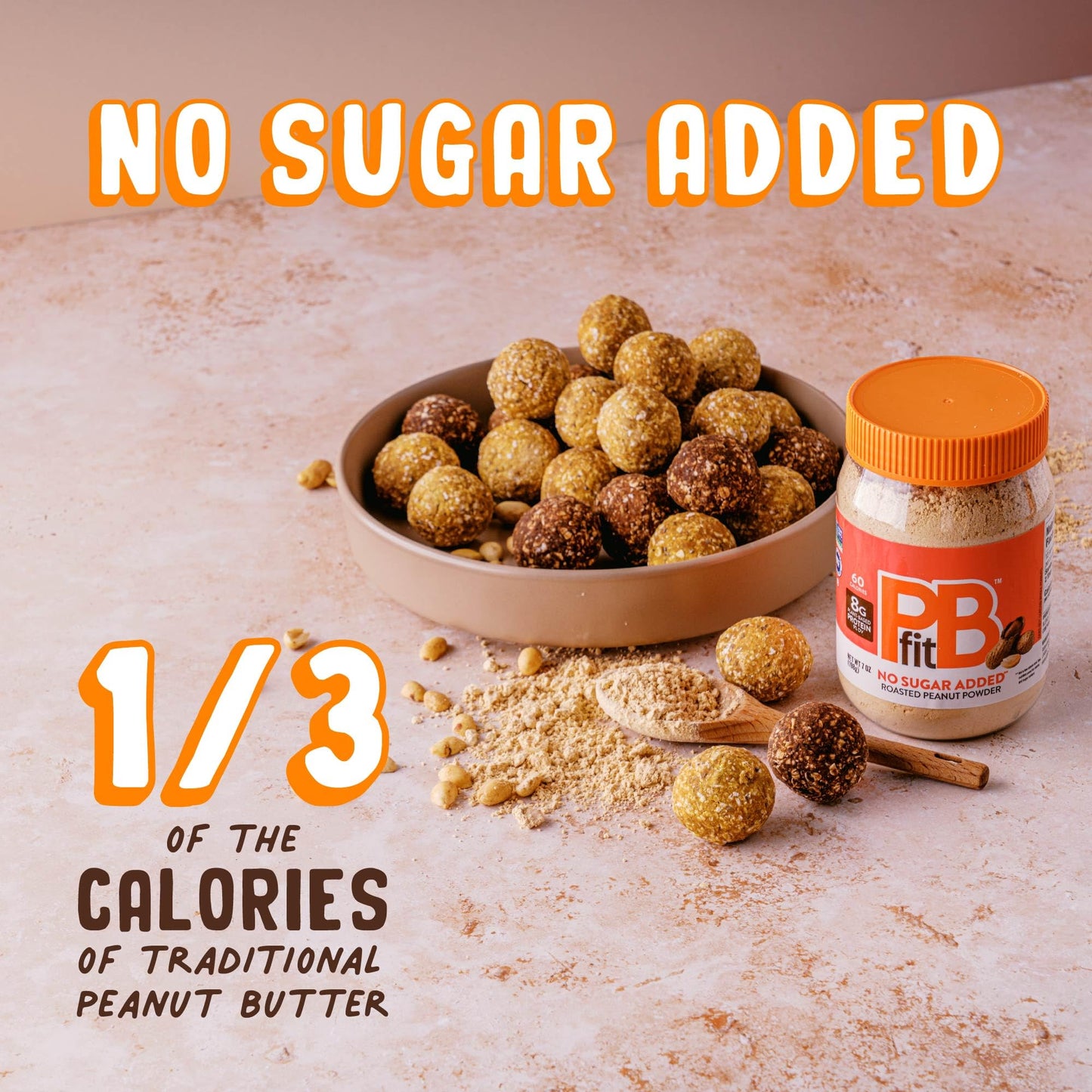 BetterBody Foods PBfit Sugar-Free All-Natural Peanut Butter Powder 198g (7 Ounces)