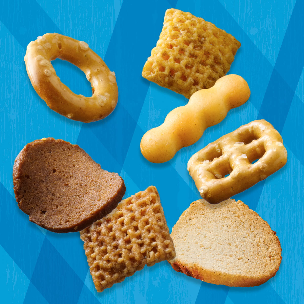 Chex Mix Snack Mix, Traditional, Savory Snack Bag, 8.75 Oz