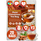 TOG999 Premium Cinnamon Herbal Tea Bags, 100% Natural, Vegan, No Sugar, No Caffeine, 20 Bags