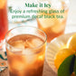 The Republic of Tea Decaf Ginger Peach Black Tea - 50 Count, Tin
