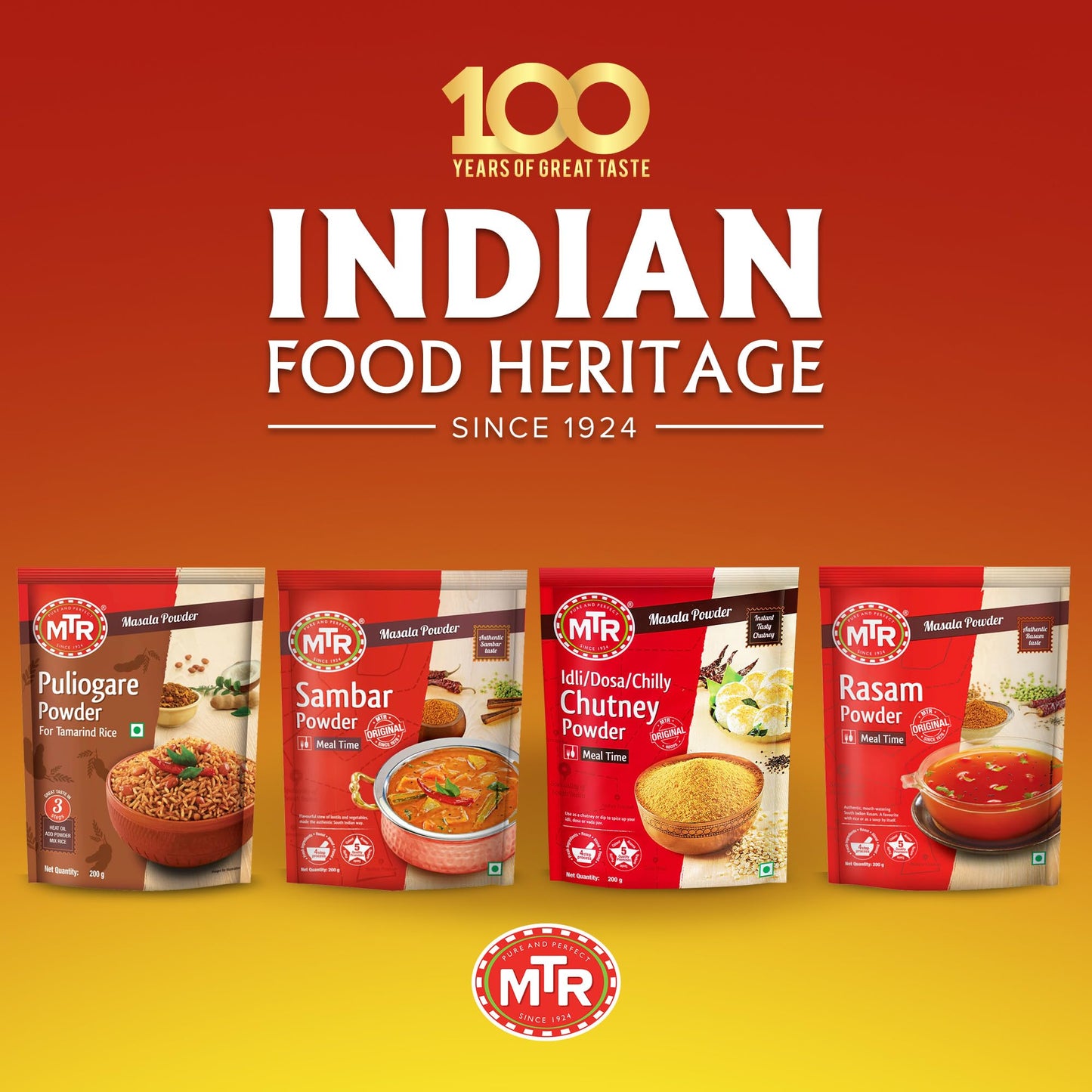 Mtr Chutney Powder 200G
