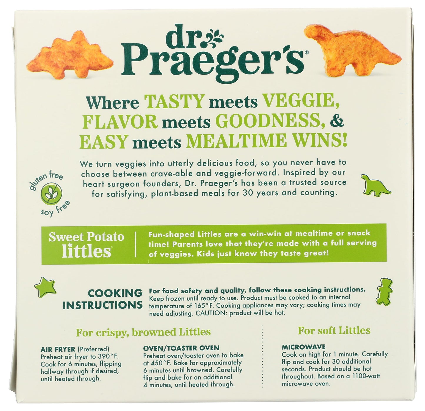 Dr Praegers, Sweet Potato Littles, 10 Ounce