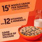 REESES PUFFS Chocolatey Peanut Butter Cereal, Kids Breakfast Cereal, Mega Size, 29 oz