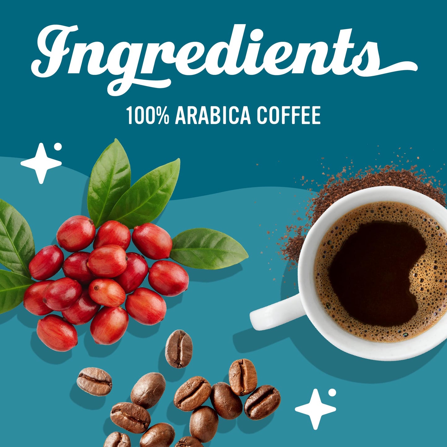 Peets Coffee Blend Decaf Ground Caribou Coffee, 12 oz
