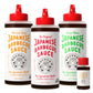 Bachan's Japanese Barbecue Sauce 4 Pack - 1 OG, 1 Hot & Spicy, 1 Yuzu, 1 Sweet Honey Mini - BBQ Sauce for Wings, Chicken, Beef, 
