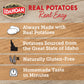 Idahoan Reduced Sodium Mashed Potatoes, Buttery Homestyle, 4 Ounce (Pack of 12)