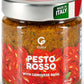 GUSTA Sun-Dried Tomato Red Pesto Sauce - All-Natural Gourmet Spread - 180g Jar