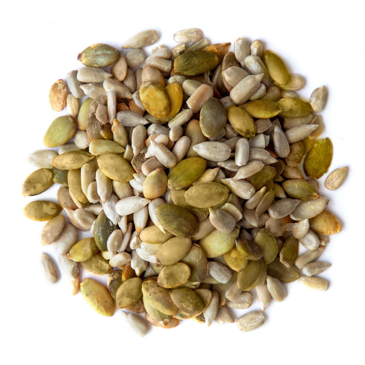 Food to Live Organic Dry Roasted Sunflower and Pumpkin Seed Mix, 8 Pounds - Oven Roasted, No Oil added, Healthy, Natural Snack,