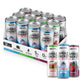 Optimum Nutrition Amino Energy Sparkling Hydration Drink  Electrolytes  Caffeine  Amino Acids  BCAAs  Sugar Free  12 Fl Oz  Berry Variety Pack of 12 (Packaging May Vary)