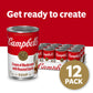 Campbell'S Condensed Cream Of Mushroom Soup With Roasted Garlic, 10.5 Oz Can (12 Pack)