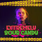 Barnetts - Mega Sour Candy Watermelon 454G - Trendy Sweet Bags - Traditionally Handmade Sweets - Sour Coating Lasts 20 Seconds -