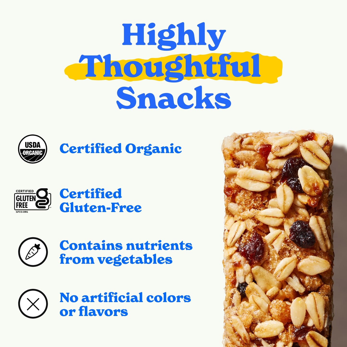 Madegood Strawberry Granola Bars (36 Count, 0.85Oz Each) Contain Nutrients From Vegetables, Gluten Free