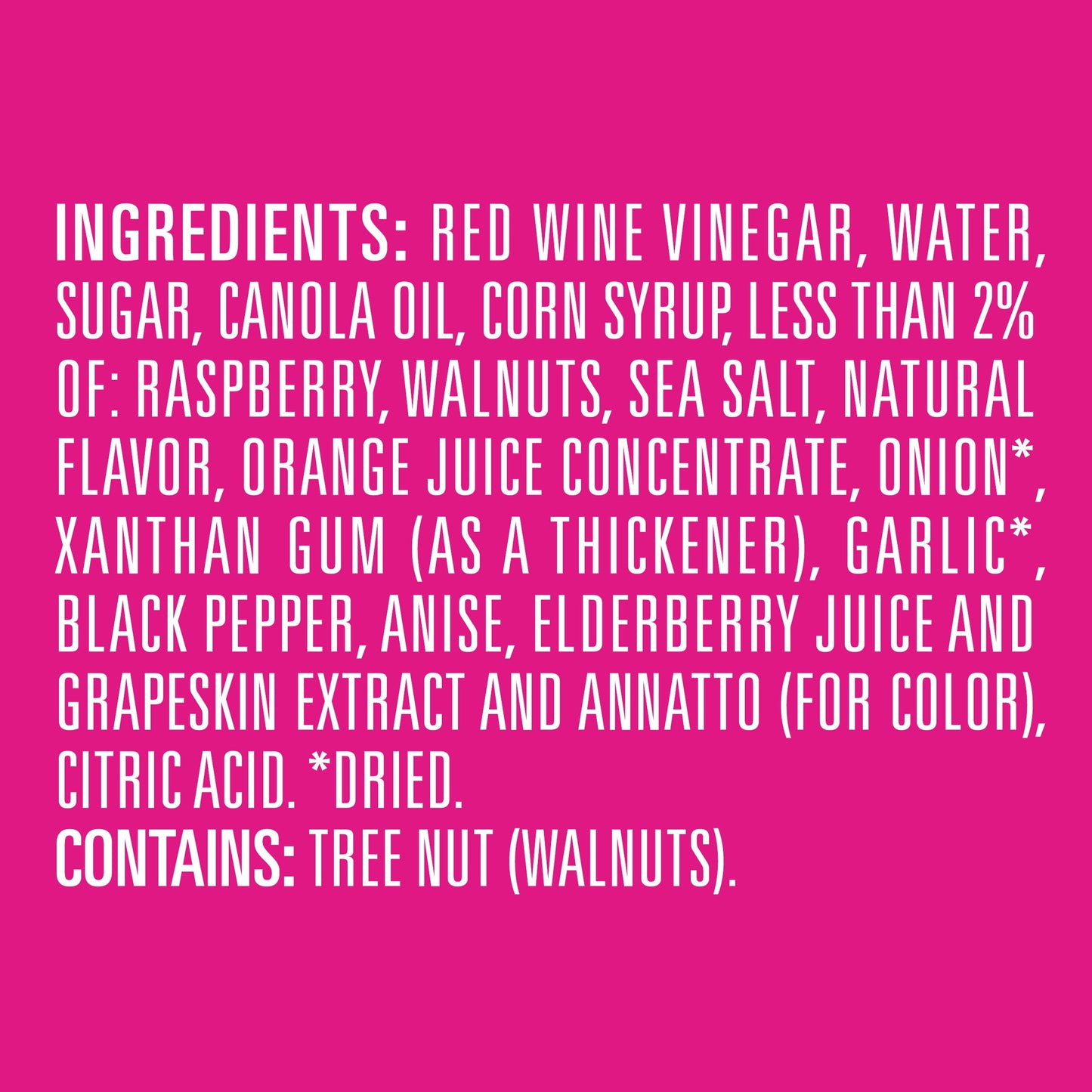 Newman'S Own Raspberry & Walnut Salad Dressing, 16-Oz. (Pack Of 6)