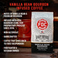 Fire Department Coffee Vanilla spirit-inspired flavor Whole Bean, Non-  ic, 12 oz, Veteran Owned, Roasted in the USA