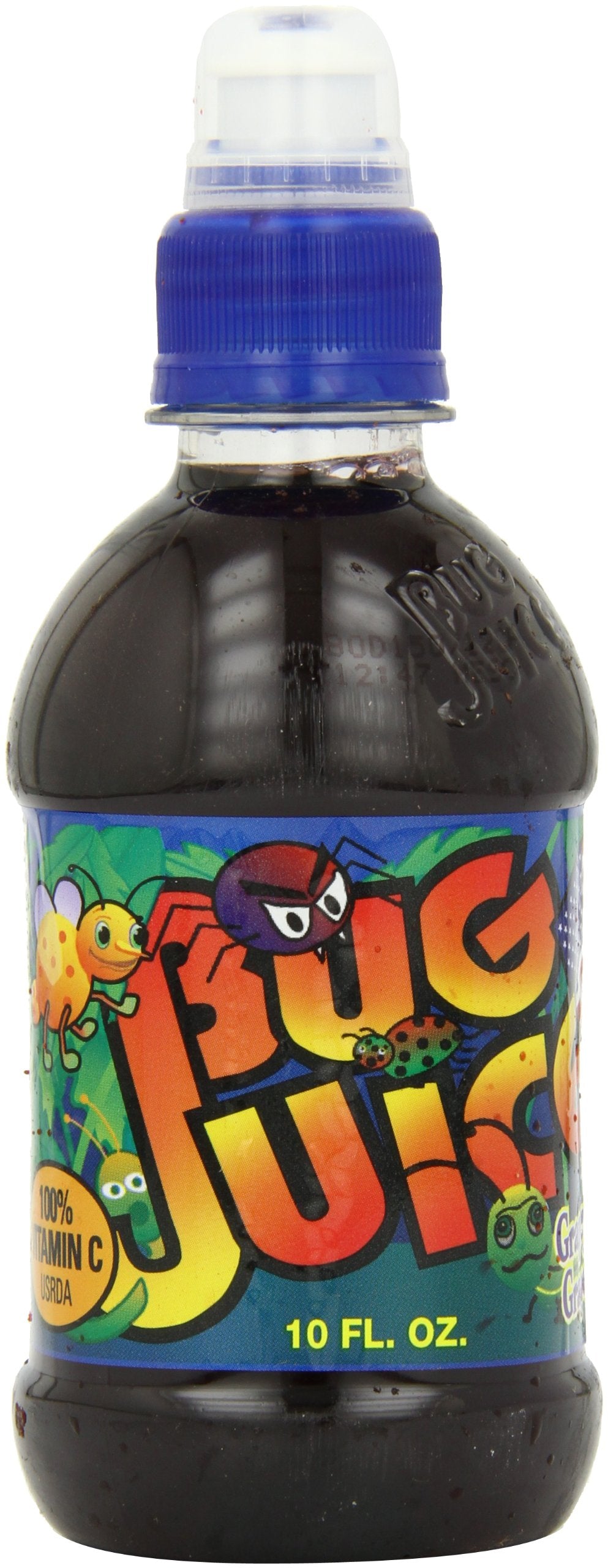 Bug Juice Grapey grape, 10 Fl Oz (Pack of 24)