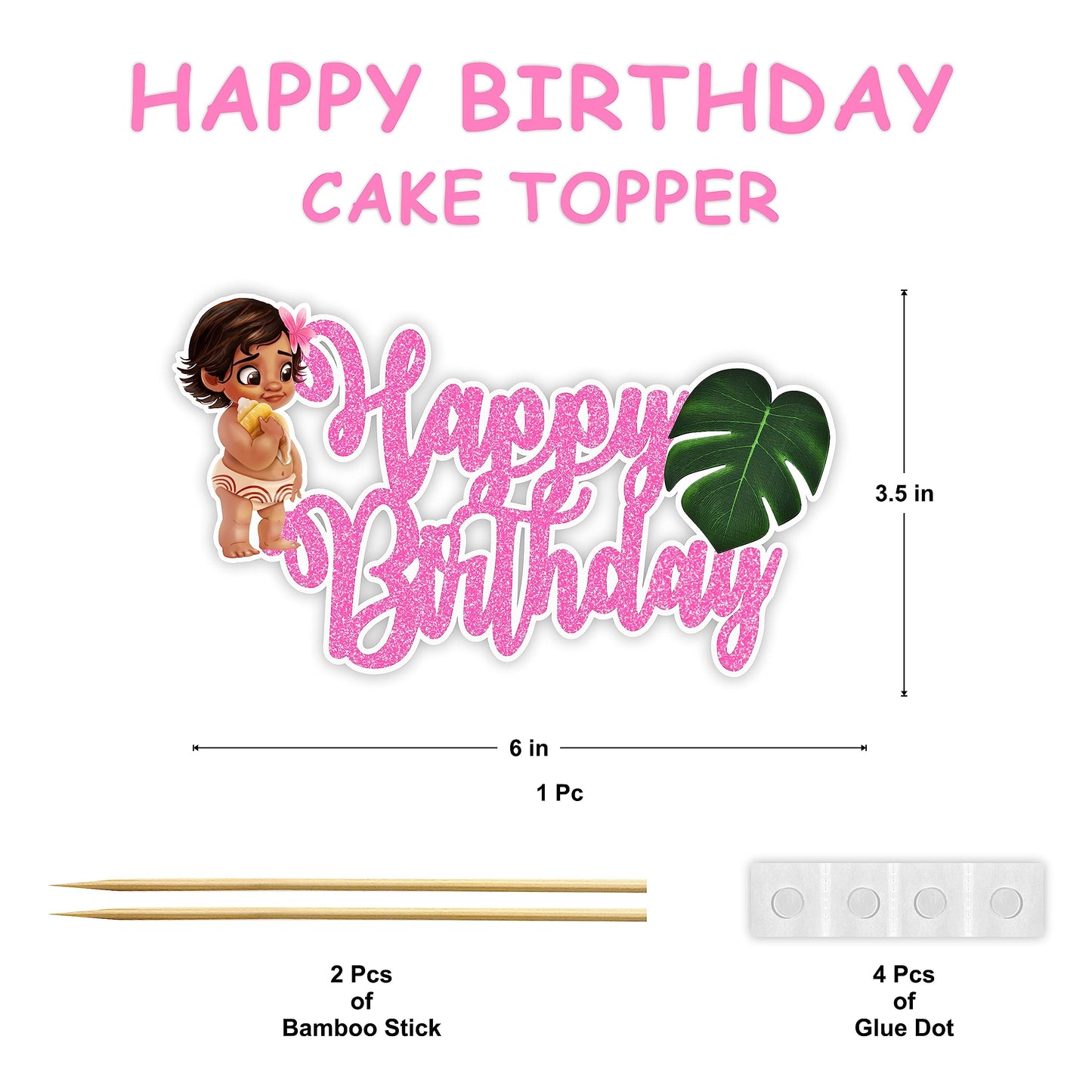 Seyal Tarzn Happy Birthday Cake Topper