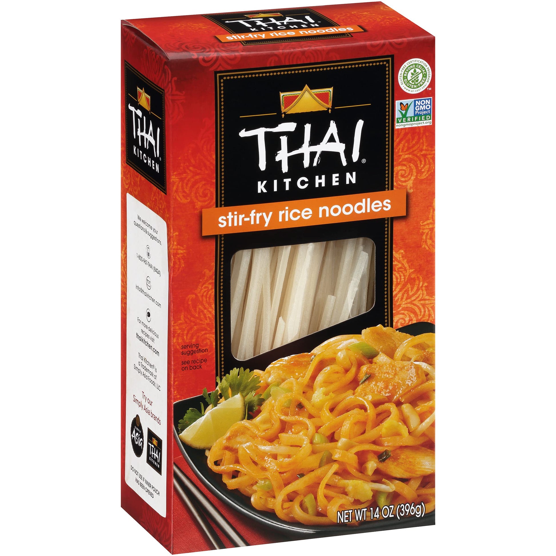 Thai Kitchen Stir Fry Rice Noodles, 14 Oz