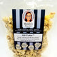Ren  es Dill Pickle Gourmet Popcorn - tangy and tart just like the pickles, this savory and crunchy bold flavor delights on hand