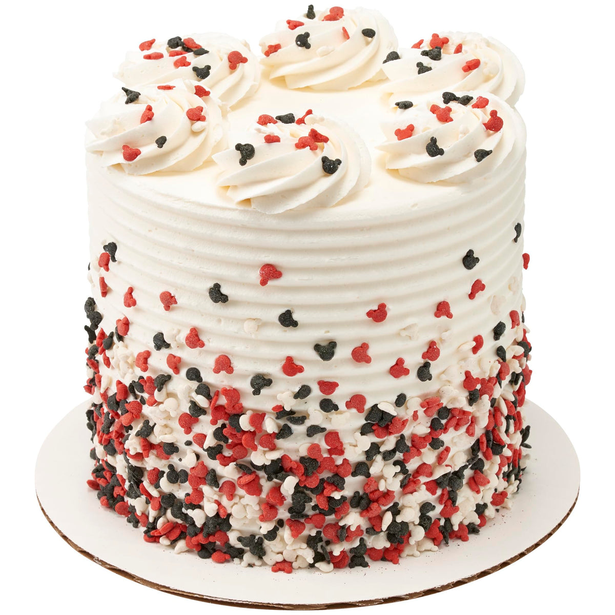 DecoPac Mickey Mouse Quins, Red/Black/White, 3 Pounds, Red, Black, White
