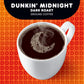 Dunkin Midnight Dark Roast Ground Coffee, 99 Ounce (Pack of 1)