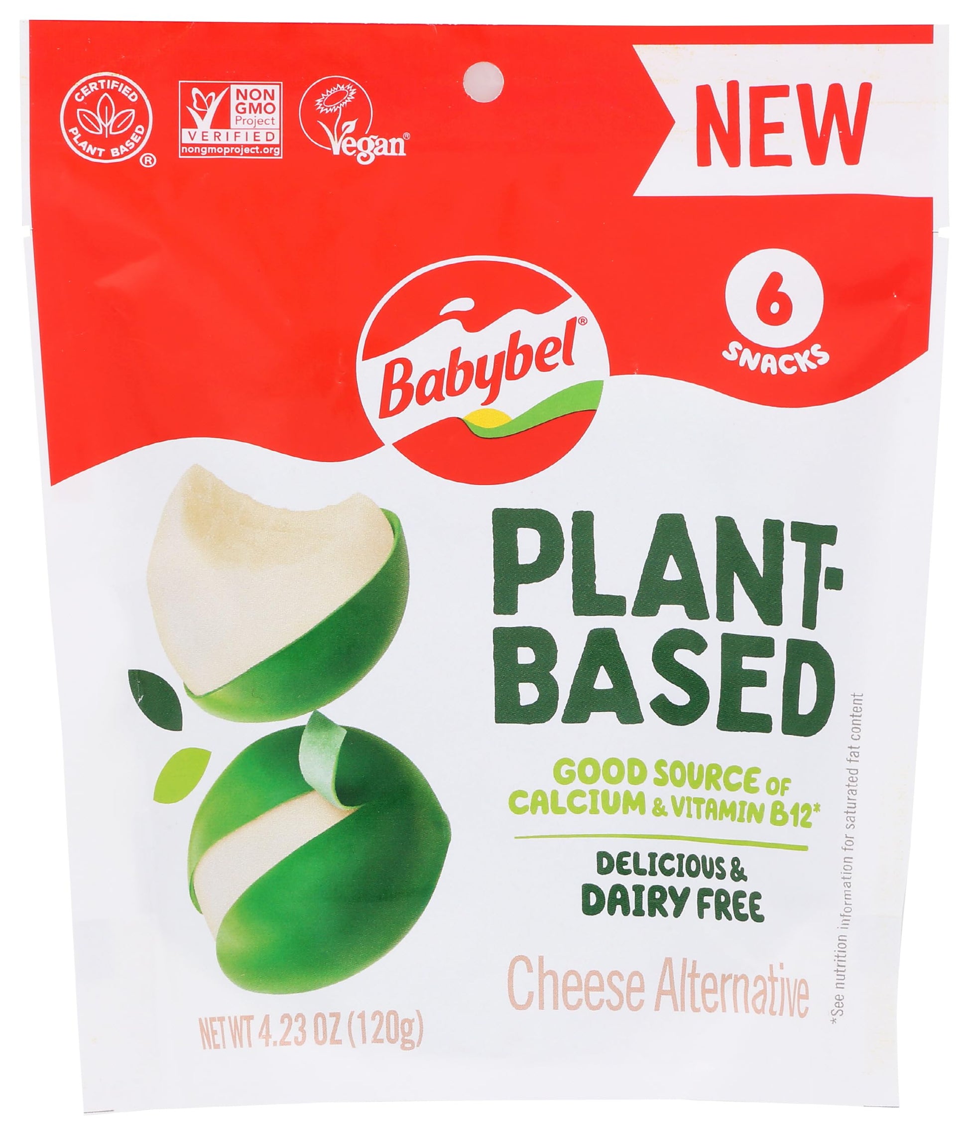 Babybel Plant-Based Cheese Snacks, 4.23 OZ
