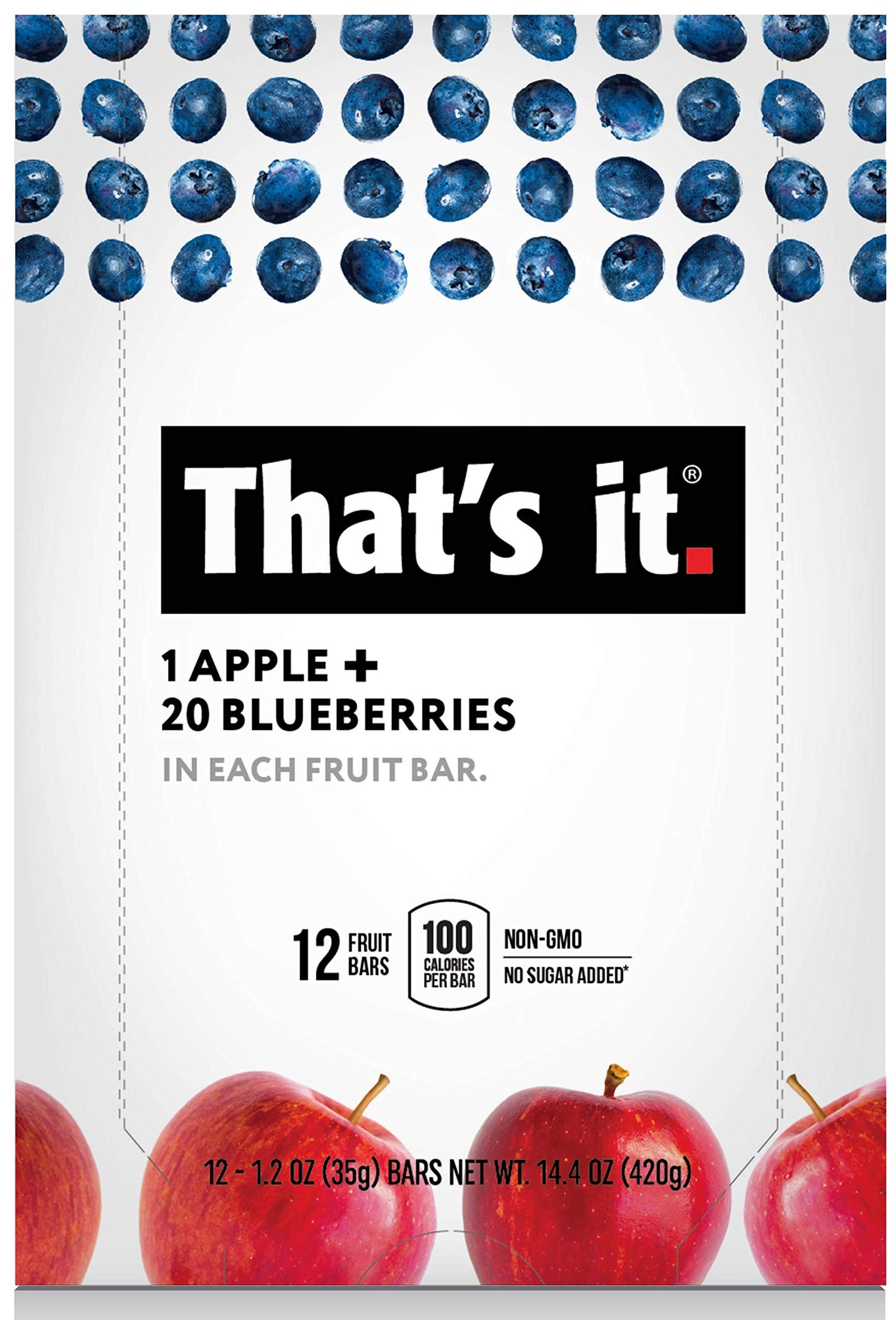 Thats It Apple Blueberry Case, 1.2 Oz